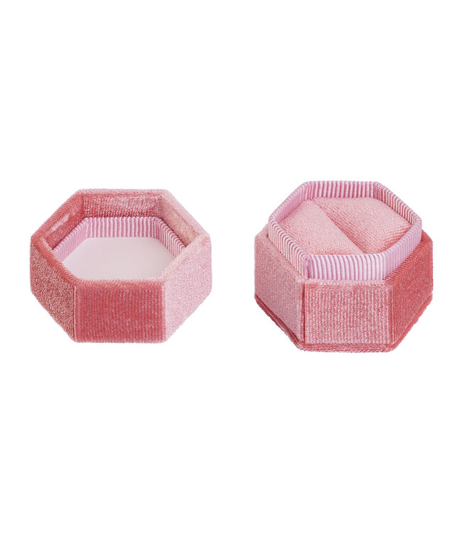 Velvet Ring Box / Pink