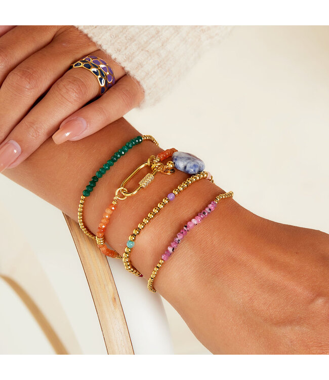 Rectangle Beaded Bracelet