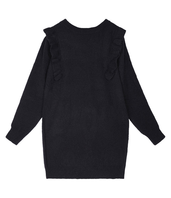Ruches Dress / Black