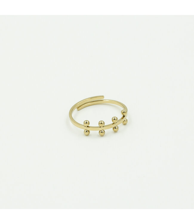 Bali Eight Dots Ring