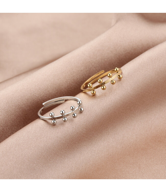 Bali Eight Dots Ring