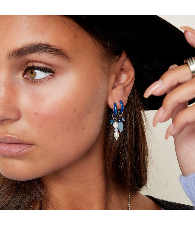 Colored Charms Earrings