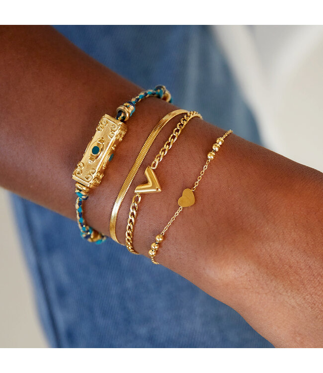 Bullet Bead Bracelet