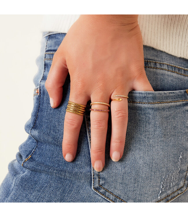 Colorful Ring / White