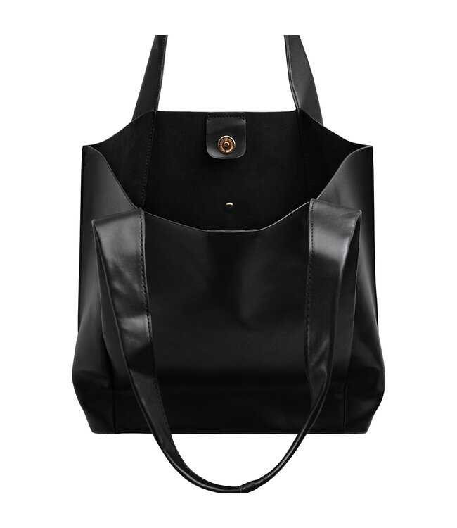 Leather Look Bag / Black