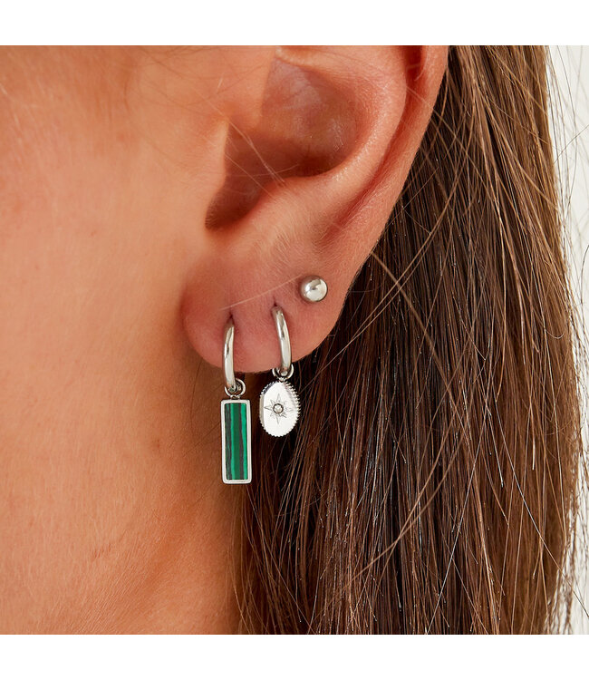 Zircon Star Earrings