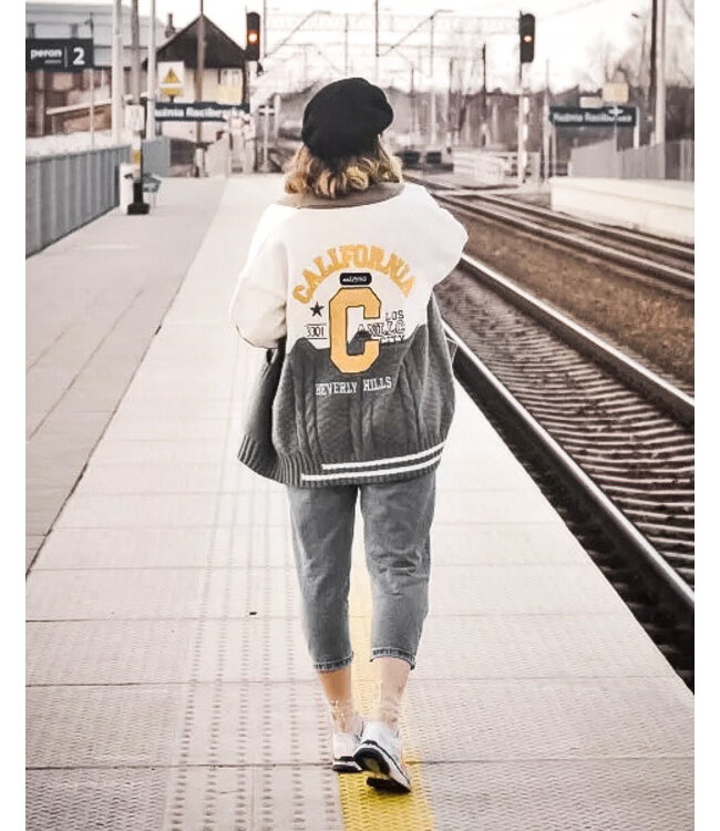 California Cardigan / Grey