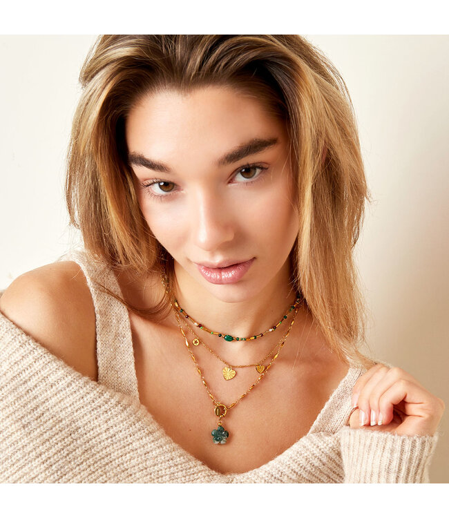 Mixed Hearts Necklace