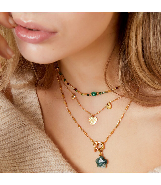 Mixed Hearts Necklace