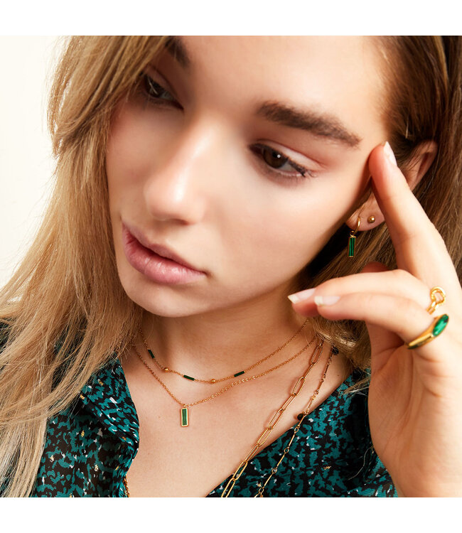 Marble Stone Necklace