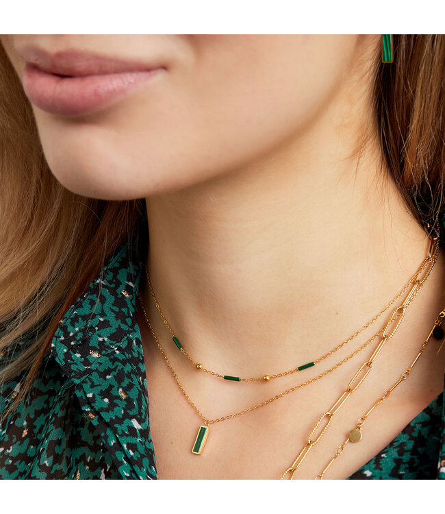 Marble Stone Necklace