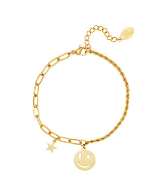 Smiley Star Bracelet