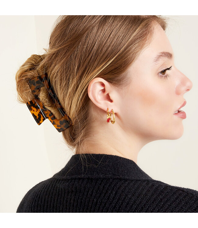 Vivia Hair Claw / Brown