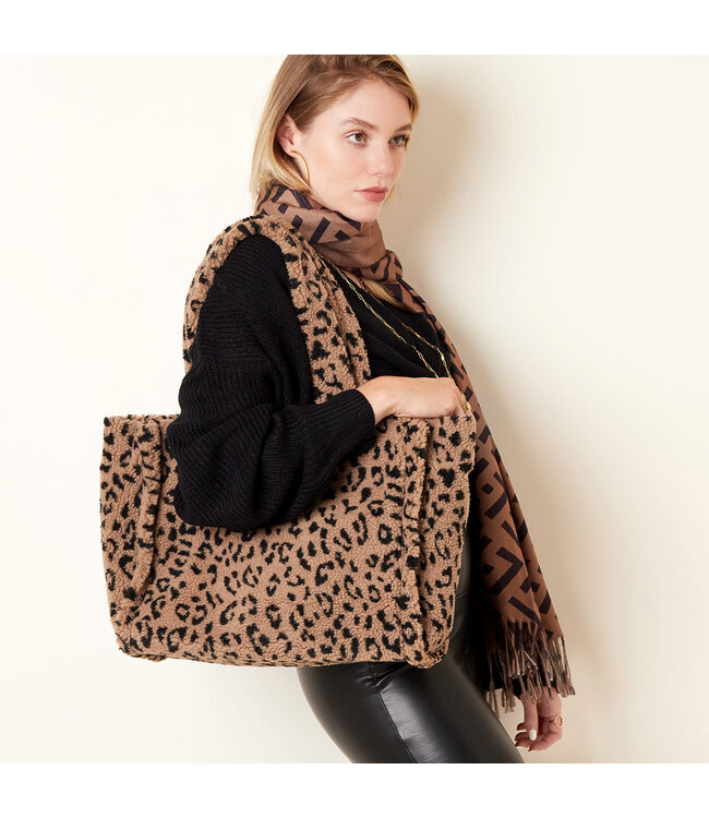 Teddy Leopard Bag