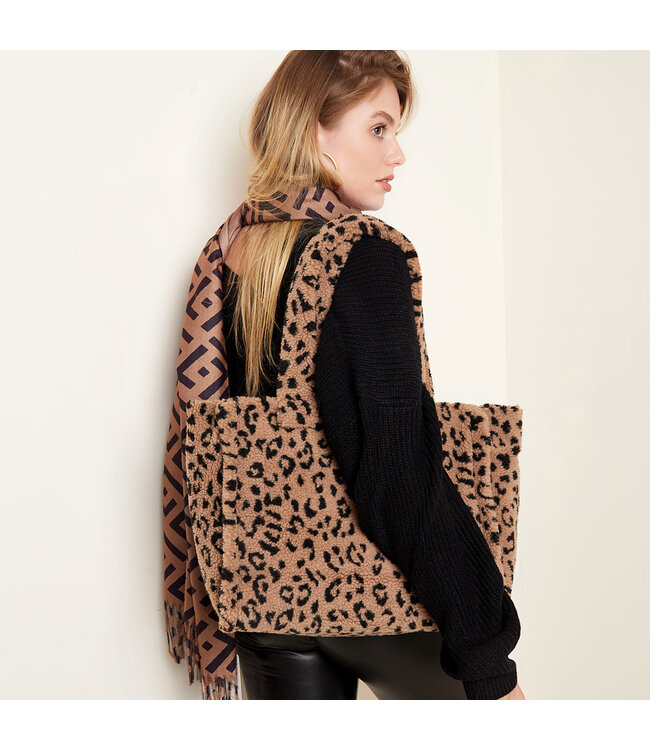 Teddy Leopard Bag