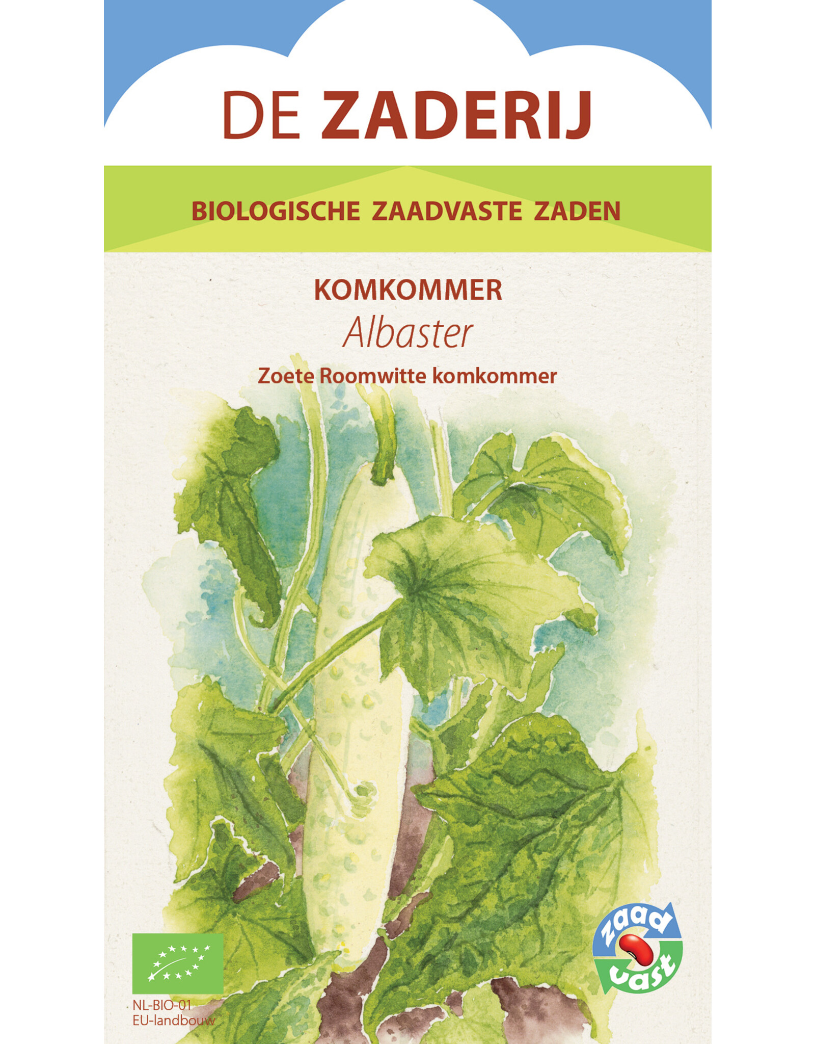 Albaster bewaar komkommer