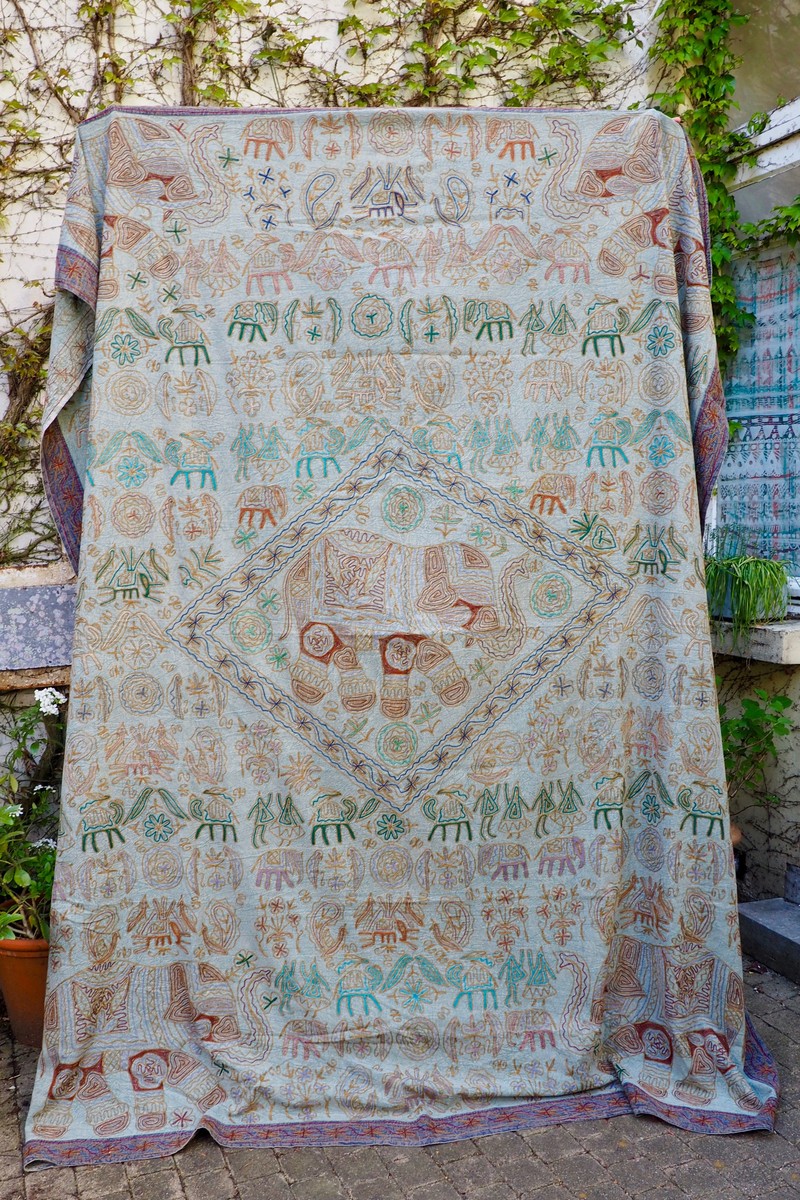 Artisanat Inde Indian Throw 2