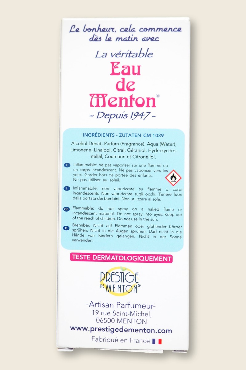 Eau de Menton Eau de Menton 100 ml