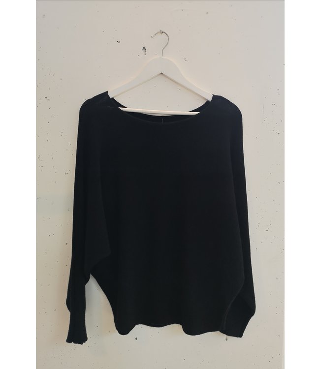 selectedbystijldepartment Longsleeve butterfly, Black