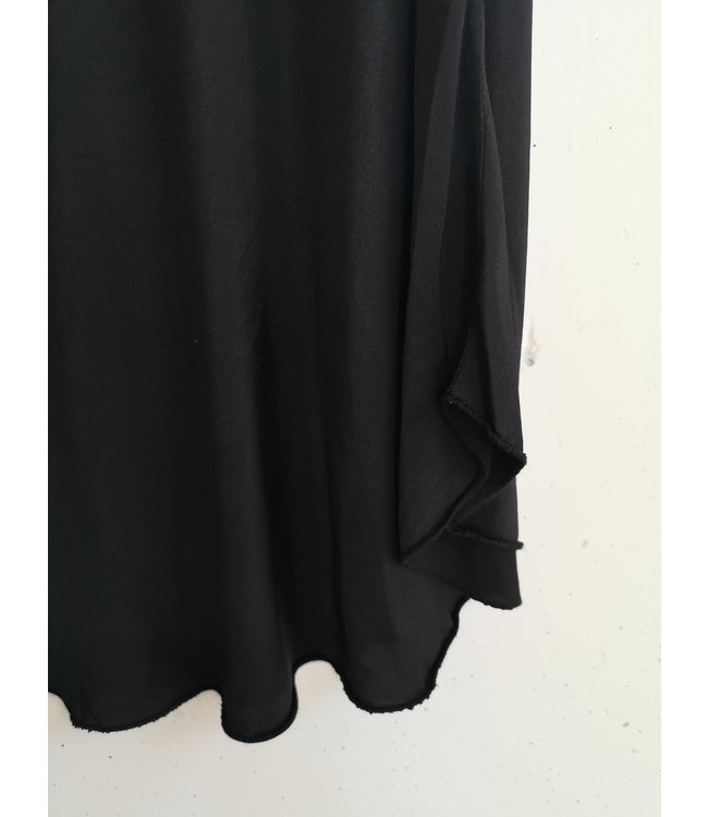 selectedbystijldepartment Skirt silk, Black