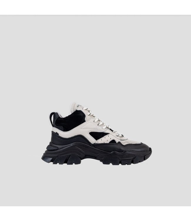 Sneaker TAYKE-OVER, Zwart/off white - STIJLdepartment