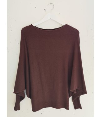 selectedbystijldepartment Longsleeve butterfly, Aubergine