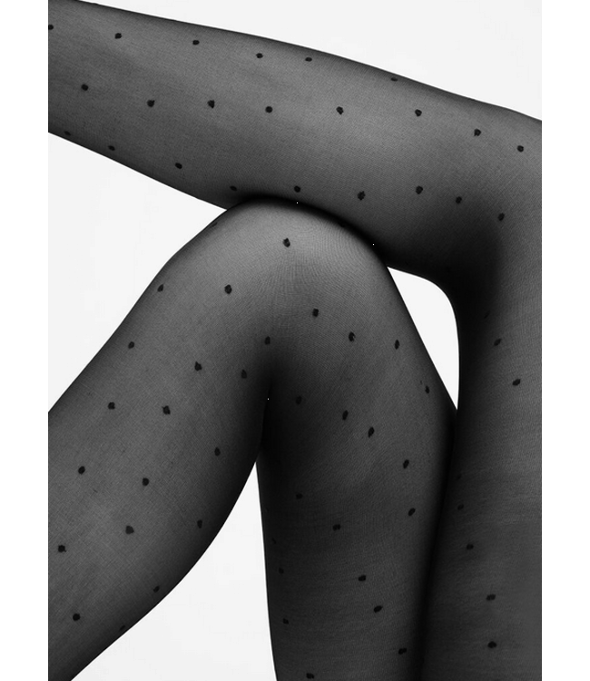 Tights DORIS dots, Black