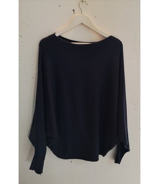 selectedbystijldepartment Longsleeve butterfly, Navy