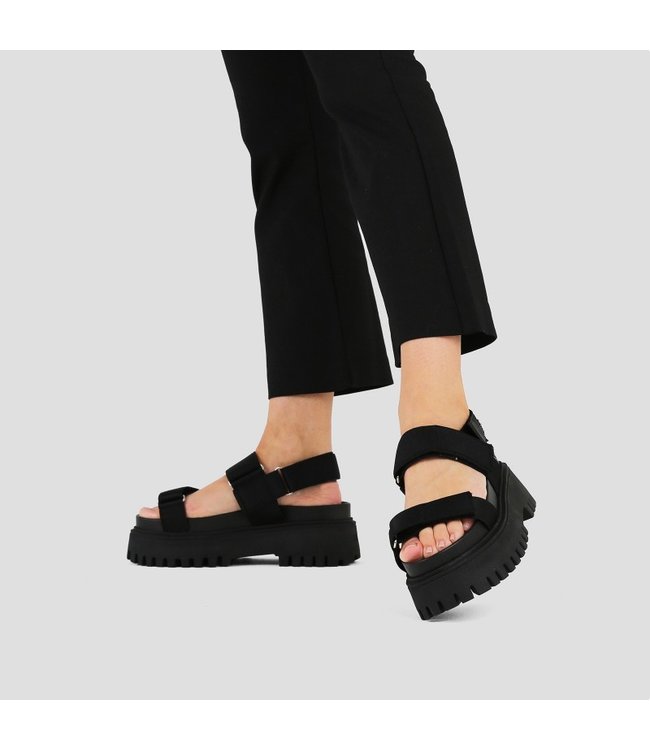 BRONX Sandal Groovy Sandal, Black