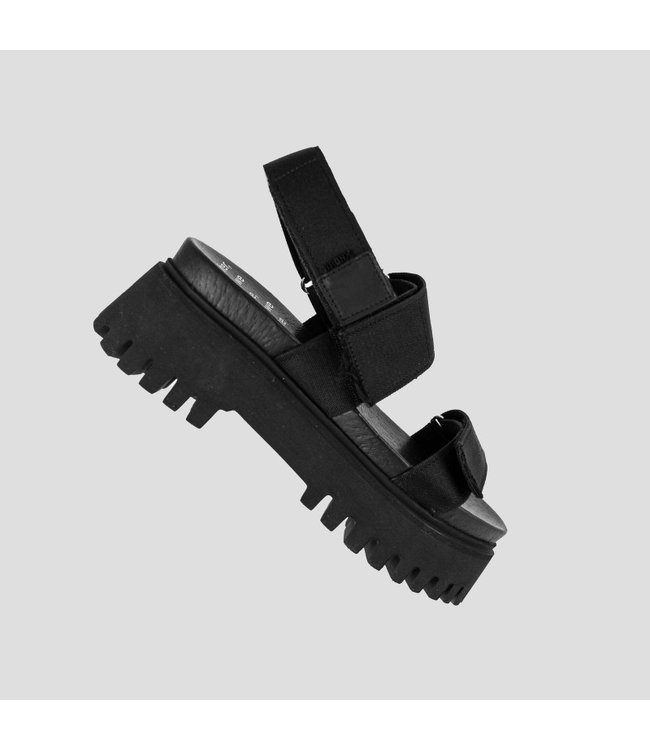 BRONX Sandal Groovy Sandal, Black