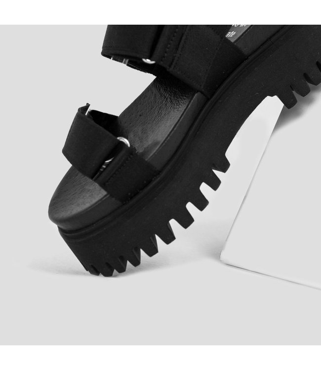 BRONX Sandal Groovy Sandal, Black