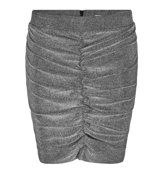 Second female Skirt Talin mini, Silver