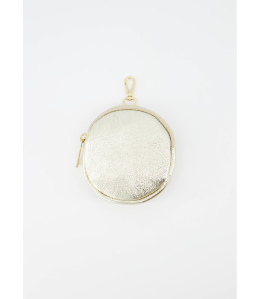 selectedbystijldepartment Portemonnee round leather, Gold