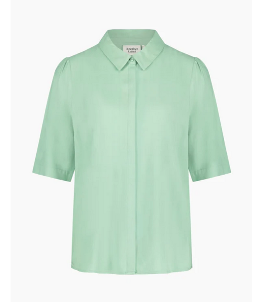Another-Label Shirt Bache, Dusty mint