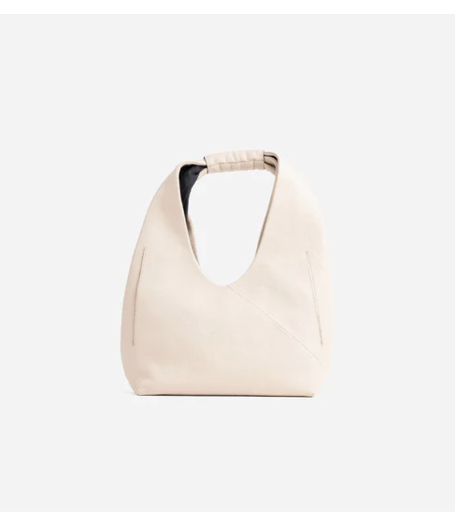 BRONX Bag leather PUFF-Y, Oatmilk