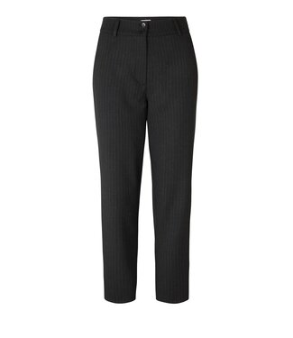 Five units Pants Daphne 553, Charcoal Pinstripe