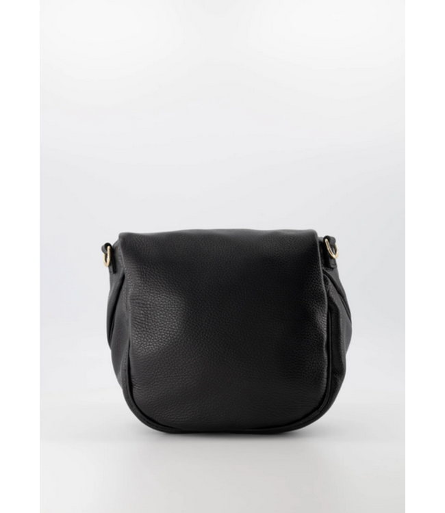 selectedbystijldepartment Bag crossbody half round, Black