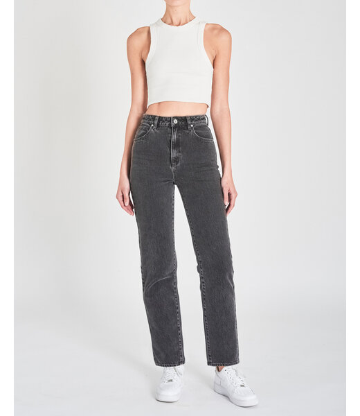 Abrand Jeans high straight ERICA, Vintage black