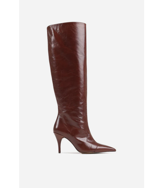 BRONX Boots High ALY-CIA, Chestnut