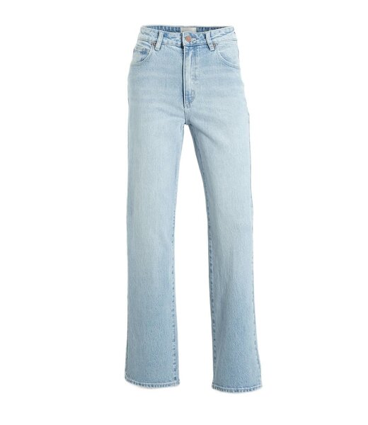 Abrand Jeans high straight Gina, Light blue