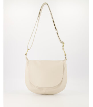 selectedbystijldepartment Bag midi crossbody flap, Ecru