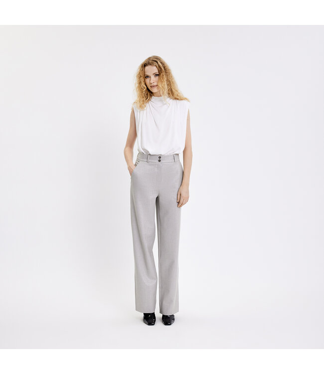 Five units Pants Sophia, Silver