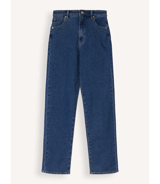 Abrand Jeans high straight BELLA, Mid blue