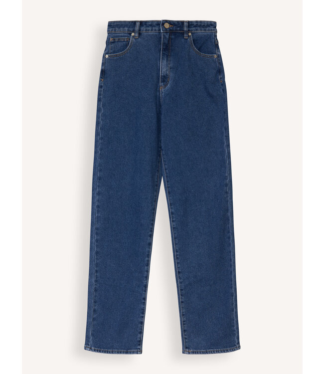 Abrand Jeans high straight BELLA, Mid blue