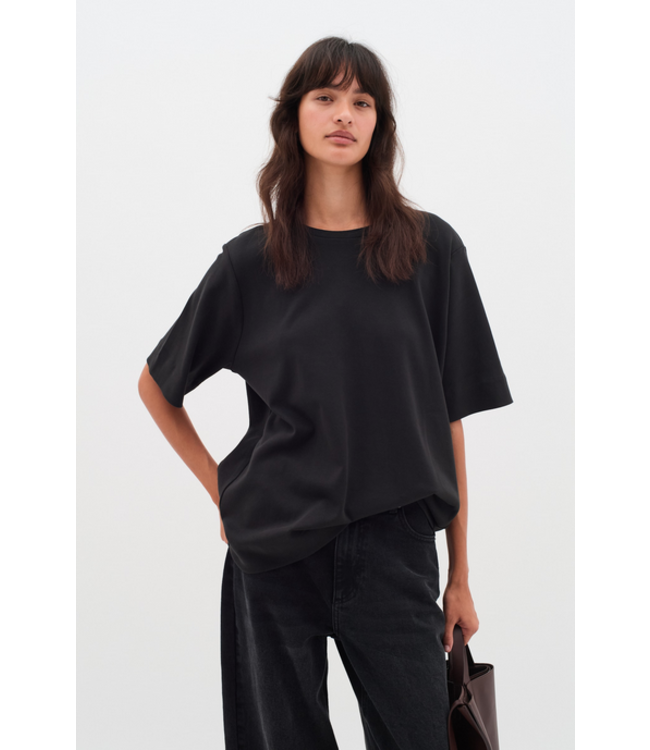 InWear T-shirt Luke base boxy, Black