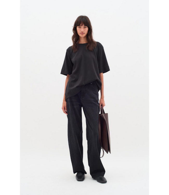 InWear T-shirt Luke base boxy, Black