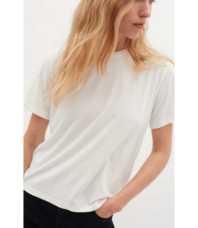 InWear T-shirt Liliana base tee, Whisper white
