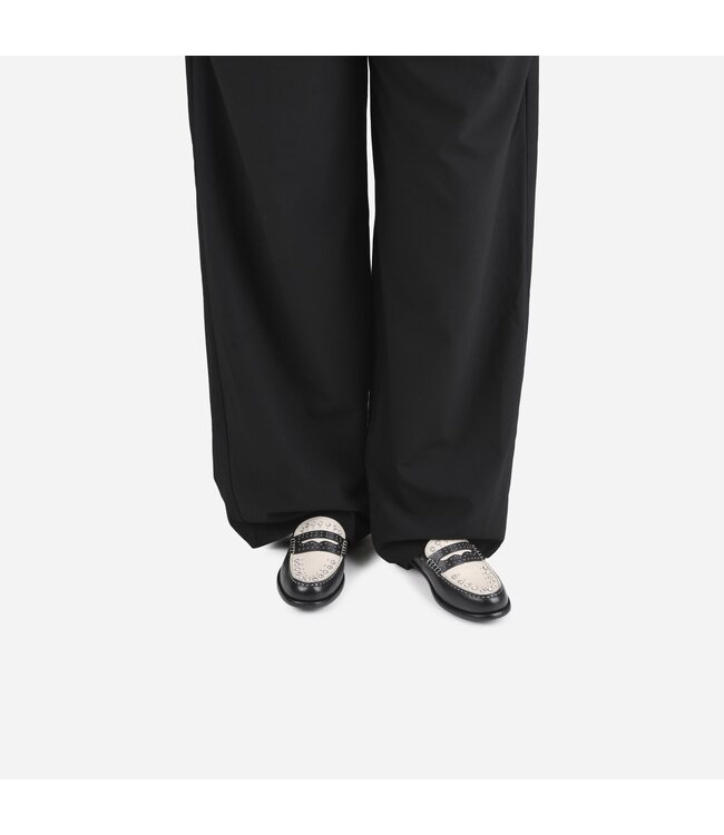 BRONX Loafers FRIZ-O, Black White