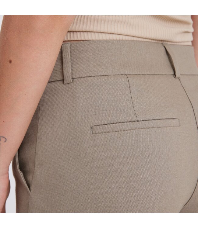 Five units Pants Dena, Dusty green linen