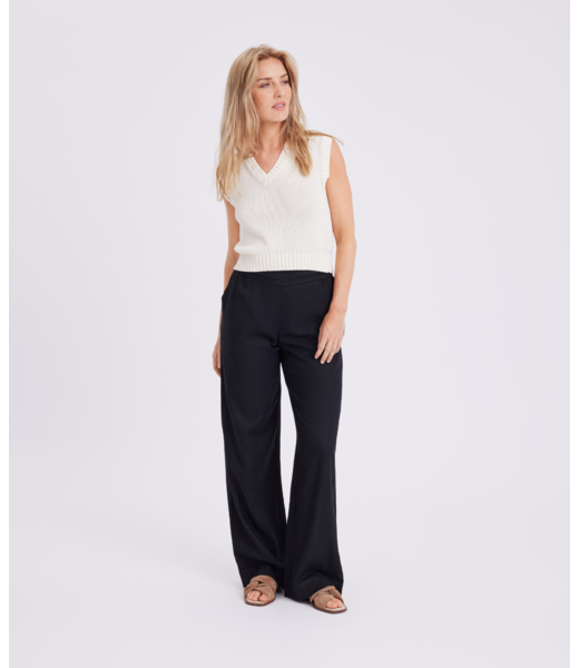 Five units Pants Linea, Black